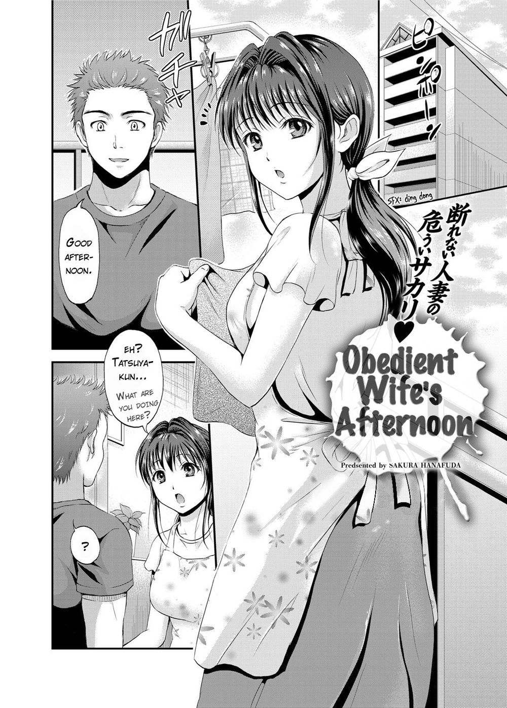 Hentai Manga Comic-The Obedient Wife's Afternoon-Read-2